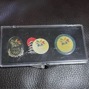 Nagano Olympics Pin Set